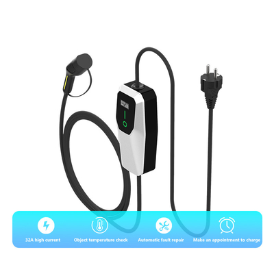3.5kW 7kW 11kW Ev φορτιστή AC φορητή στοίβα φόρτισης IP65 αδιάβροχο