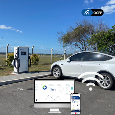 Ccs 60kw Dc γρήγορη φόρτιση εξωτερικοί δημόσιοι σταθμοί φόρτισης EV ISO15118 DIN70121