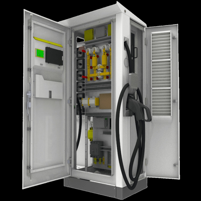 80kW δημόσια σταθμοί φόρτισης Ev Connect Πρόγραμμα Rapid Dc Ev Charger Ccs