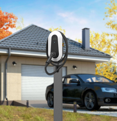 7kW Επίπεδο 2 EV φορτιστή Diy Σταθμοί φόρτισης εμπορικών αυτοκινήτων εξωτερικό έργο