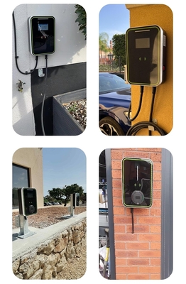 Ξενοδοχεία Διαμερίσματα Οχήματα Ev Box Σταθμός φόρτισης CCS2 GB/T Επίπεδο 1 2 Σφραγίδα φόρτισης
