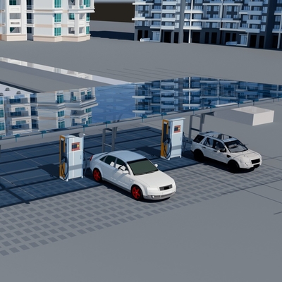 Σταθμοί ταχείας φόρτισης 150V 1000V για ηλεκτρικά οχήματα