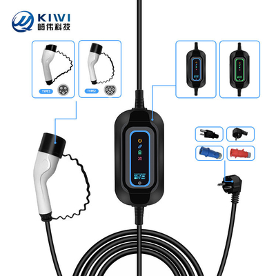 220v Ev φορτιστή Σταθμός φόρτισης αυτοκινήτου 380V 3.5KW 7 KW 11KW φόρτιση σε κίνηση