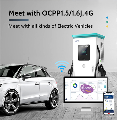 Διαφημιστικές οθόνες Δημόσιο εμπορικό DC EV ταχεία φόρτιση 180KW 240KW