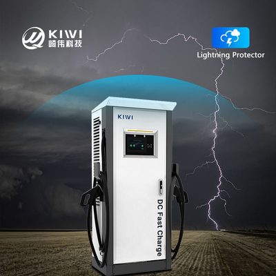 Η τάση εξόδου DC 200V-1000V 60KW 120KW CCS2 Chademo Type2 EV DC φορτιστή για ηλεκτρικά οχήματα