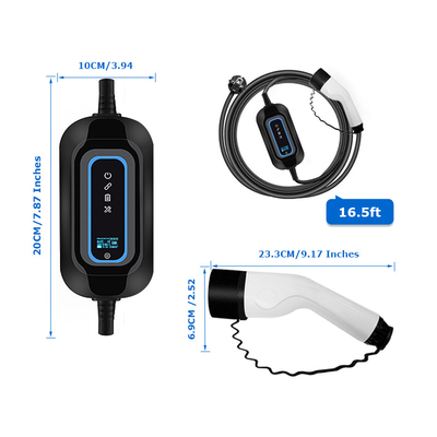 3.5KW τύπου 2 EV Plug IP67 φορτιστή για το Tesla Model 3 στο χώρο στάθμευσης εμπορικού κέντρου