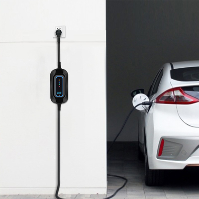 Τεσλά Φιταριστικό Αυτοκινήτου Τύπου 2 Plug In Sae J1772 Τύπου1 16α 220v EV φορητό φορτιστή 5m καλώδιο