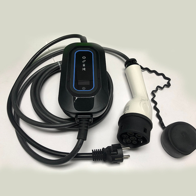 Τεσλά Φιταριστικό Αυτοκινήτου Τύπου 2 Plug In Sae J1772 Τύπου1 16α 220v EV φορητό φορτιστή 5m καλώδιο