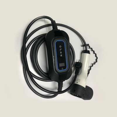 Τεσλά Φιταριστικό Αυτοκινήτου Τύπου 2 Plug In Sae J1772 Τύπου1 16α 220v EV φορητό φορτιστή 5m καλώδιο