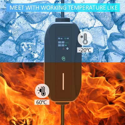 Τύπος 2 Συμπλέκτης και καλώδιο 11kW 380V 16A φορητό φορτιστή EV για φόρτιση ηλεκτρικών οχημάτων