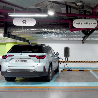 7KW Ev σταθμός φόρτισης Box Ηλεκτρικό αυτοκίνητο τύπου 2 Wallbox Evse Evbox AC φορτιστή με APP