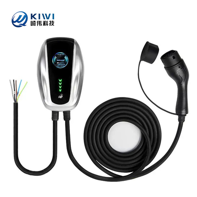 Φόξβαγκσον ID 4 EV φορτιστή 7kw οθόνη LCD μονό φάσης τύπου 2 με ανίχνευση μόνωσης