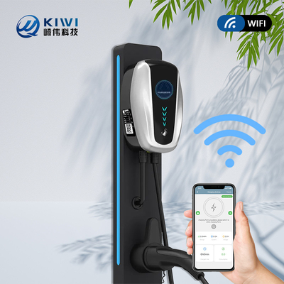 Φόξβαγκσον ID 4 EV φορτιστή 7kw οθόνη LCD μονό φάσης τύπου 2 με ανίχνευση μόνωσης