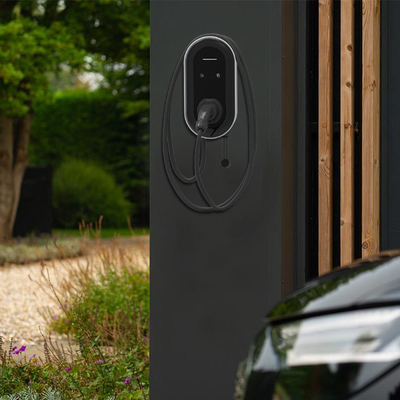 Δικτυακή συχνότητα 50Hz±10Hz Τύπος 1/ Τύπος2 7kw EV φορτιστή ηλεκτρικού οχήματος φορτιστή με LCD