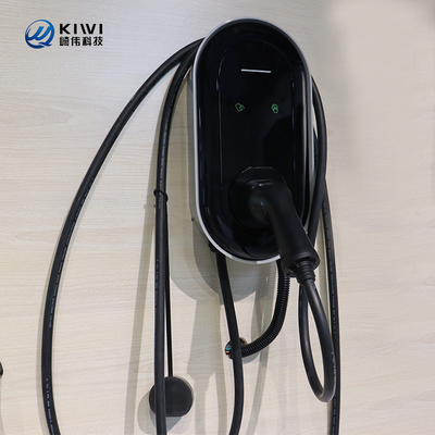 Kiwi 7KW έξυπνο τοίχο επιπέδου 2 EV ηλεκτρικό φορτιστή αυτοκινήτου για το δίκτυο OCPP 1.6J/1.5J