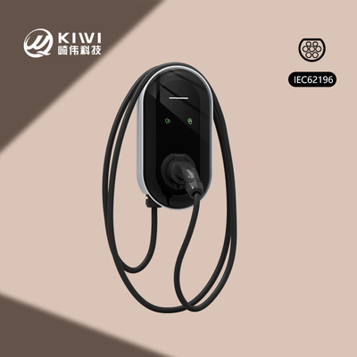 Επίπεδο IP55 4.3 ιντσών LCD EV σταθμός φόρτισης για το σπίτι ηλεκτρική AC φόρτιση στοίβας