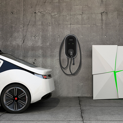Επίπεδο IP55 4.3 ιντσών LCD EV σταθμός φόρτισης για το σπίτι ηλεκτρική AC φόρτιση στοίβας