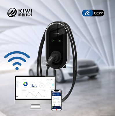 11kw Wifi DC LCD Display CCS2 Car EV Wallbox Charger για γρήγορη και βολική φόρτιση