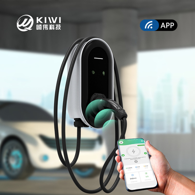 11kw Wifi DC LCD Display CCS2 Car EV Wallbox Charger για γρήγορη και βολική φόρτιση