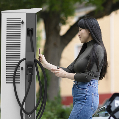 60KW Στάσιμο επίπεδο 3 CCS τύπου 1 Chademo EV ταχεία φορτιστές για γρήγορη φόρτιση και φόρτιση