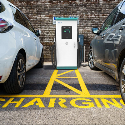 240KW συνεχές ρεύμα εξόδου 60kw CCS Chademo EV φορτιστή Ocpp16.j διπλό όπλο γρήγορο φορτιστή