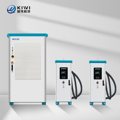 CCS/CHAdeMO/Tesla OCCP 1.6 Συμβατό φορτιστή ηλεκτρικών οχημάτων συνεχούς ρεύματος 120KW με τάση εξόδου 150V-1000V