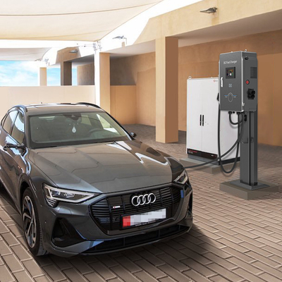 Μέθοδος εγκατάστασης σε τοίχο/στοίχο 140KW EV εξοπλισμού φόρτισης