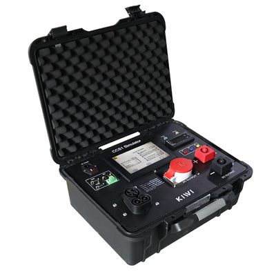 DIN70121 Πρωτόκολλο CCS1 CCS2 CHAdeMO GB/T Συσκευή προσομοιωτή ηλεκτρικού οχήματος