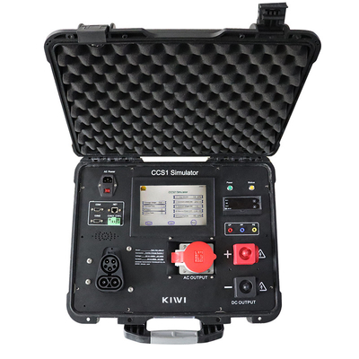 DIN70121 Πρωτόκολλο CCS1 CCS2 CHAdeMO GB/T Συσκευή προσομοιωτή ηλεκτρικού οχήματος