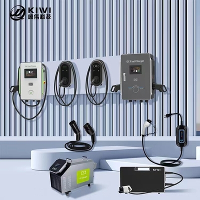 5m Plug Wire 22KW Type2 EV Charger Wallbox Σταθμός φόρτισης για ηλεκτρικά αυτοκίνητα Οχήμα