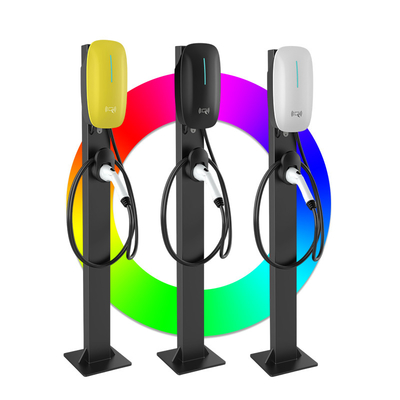 7kw 11kw 22kw Τύπος 1 Τύπος 2 Gbt σταθμός φόρτισης ηλεκτρικών οχημάτων με εναλλασσόμενο ρεύμα (AC EV) Ξεκίνηση και μέθοδος χρέωσης APP QRCode με λήψη USB