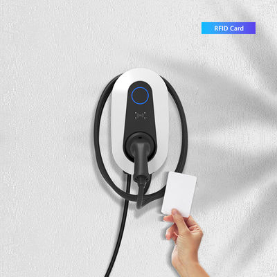 Φορτιστής EV AC 7kW με βύσμα Type-1/Type-2/GB/T και RFID